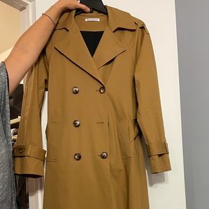 Brand NEW classic trench coat by Reformation